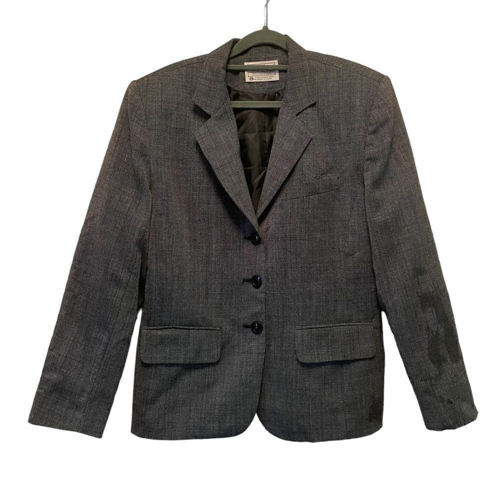 Vintage Miss Pendleton Virgin Wool Blazer